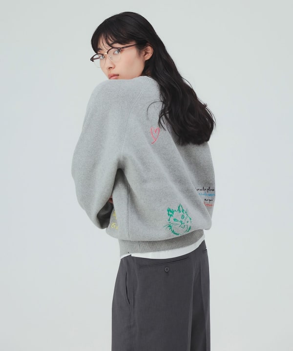 吸汗LOGO針織套頭衫 [H:169cm]