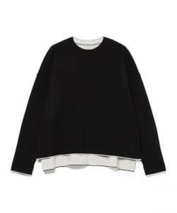 ダブルフェイス ニット プルオーバー