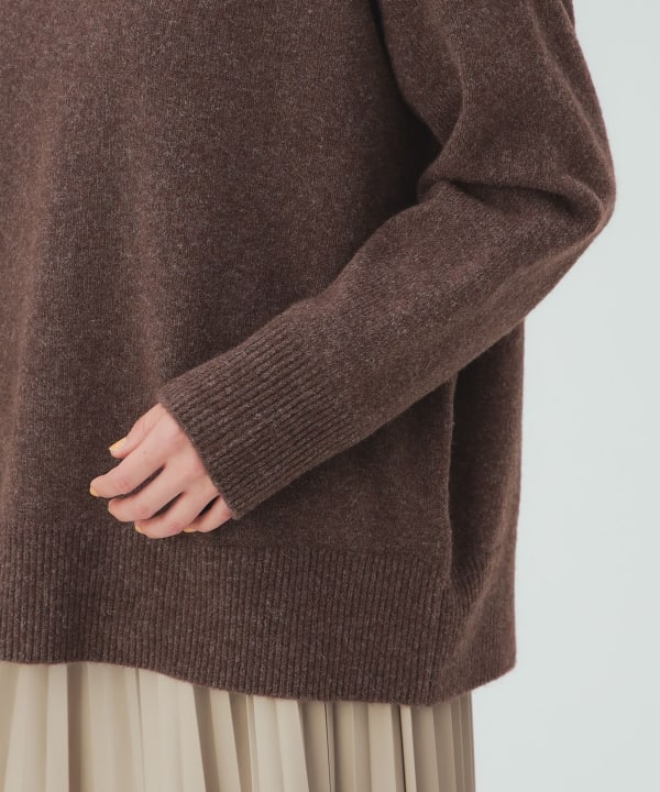 【10%OFFクーポン対象】スキッパー襟 ニット プルオーバー