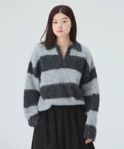 シャギー ラガー ニット
