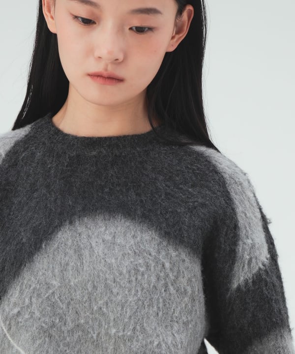 ニュアンス シャギー ニット [H：171cm]