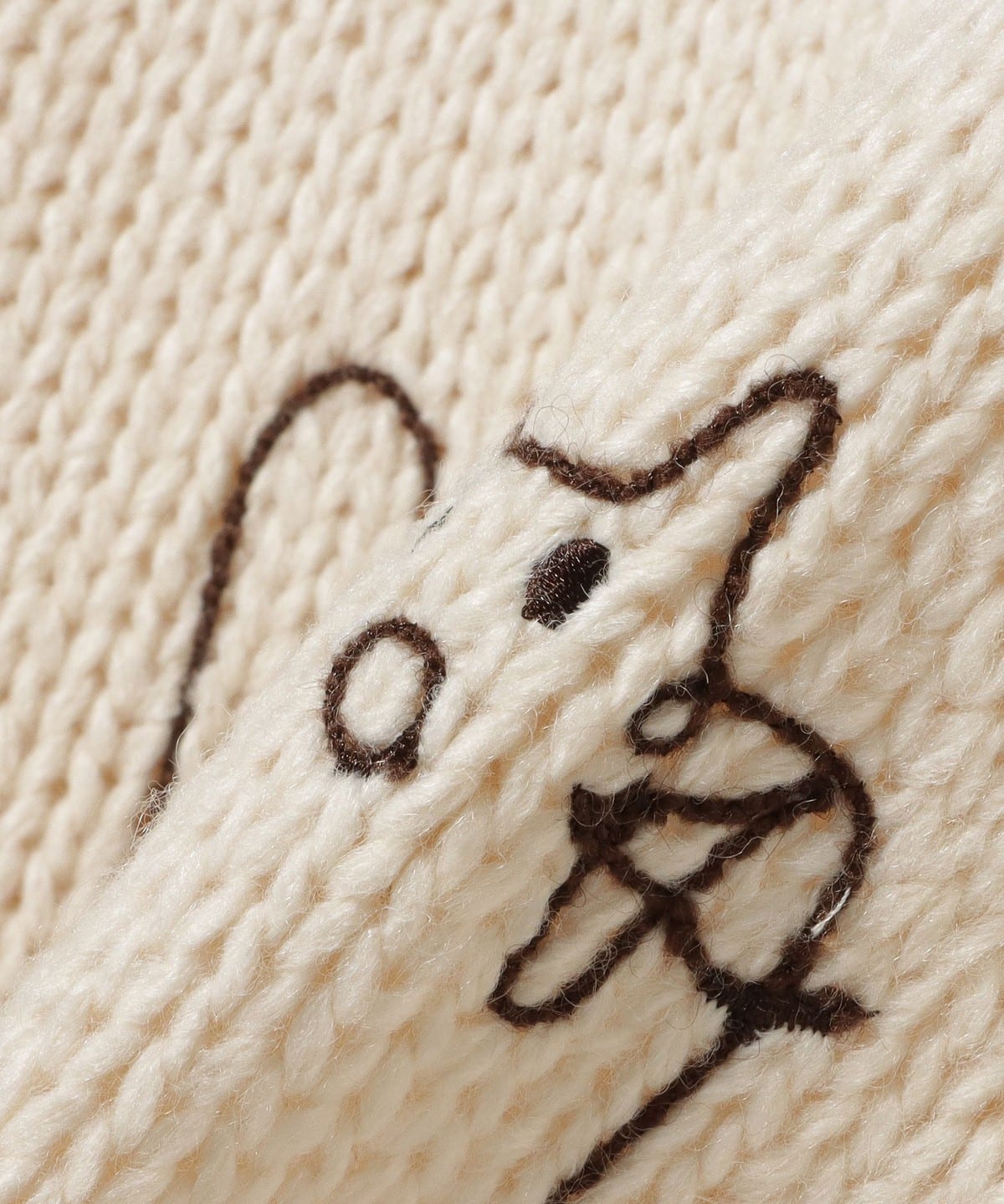 藝術貓咪刺繡針織套頭衫