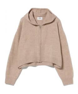 mgh / Aura soft knit zip-up hoodie