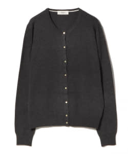 BEAMS HEART / ベーシック クルーネックカーディガン