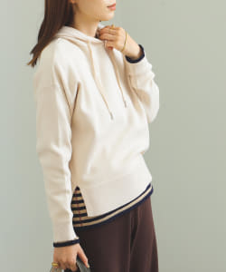 BEAMS HEART / ニット フーディー