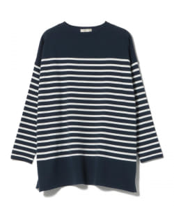 BEAMS HEART / ニットソー ボーダープルオーバー