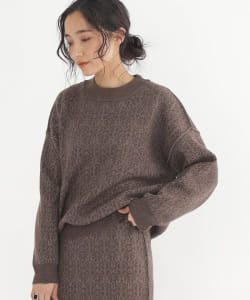 BEAMS HEART / リバーシブル ジャカード プルオーバー