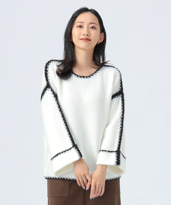 BEAMS HEART（ビームス ハート）ハンドステッチ プルオーバー