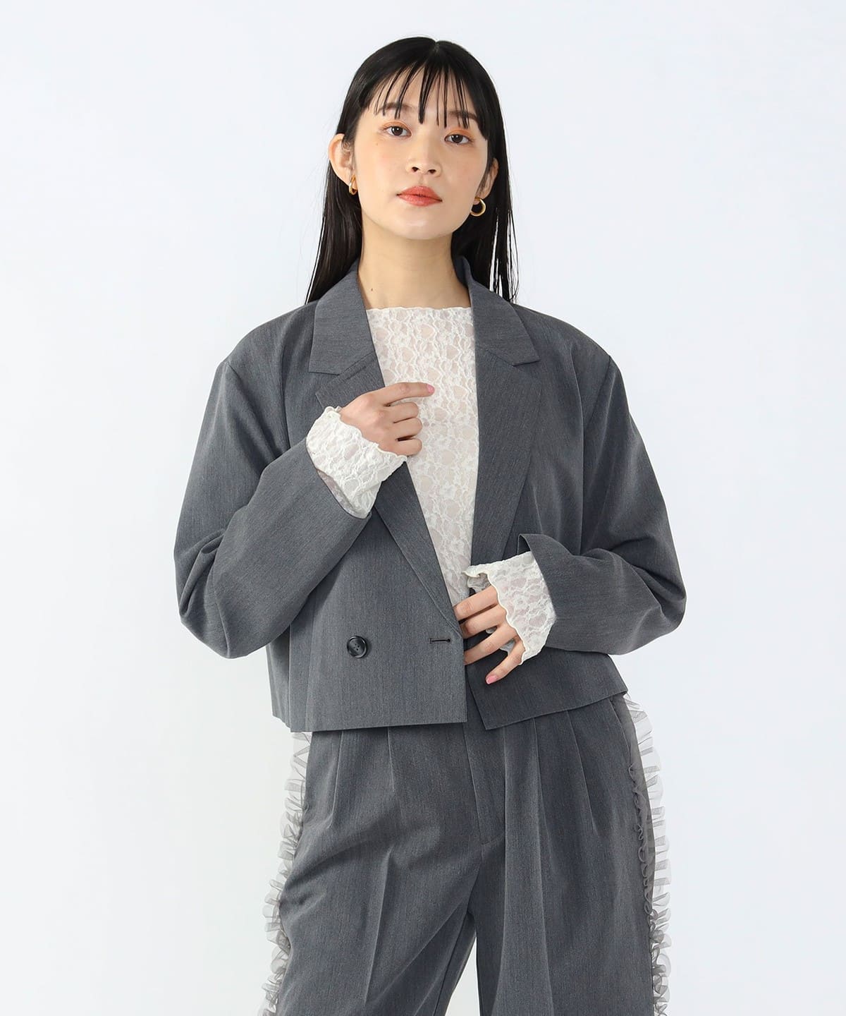 BEAMS HEART（ビームス ハート）【タイムセール】クロップドジャケット