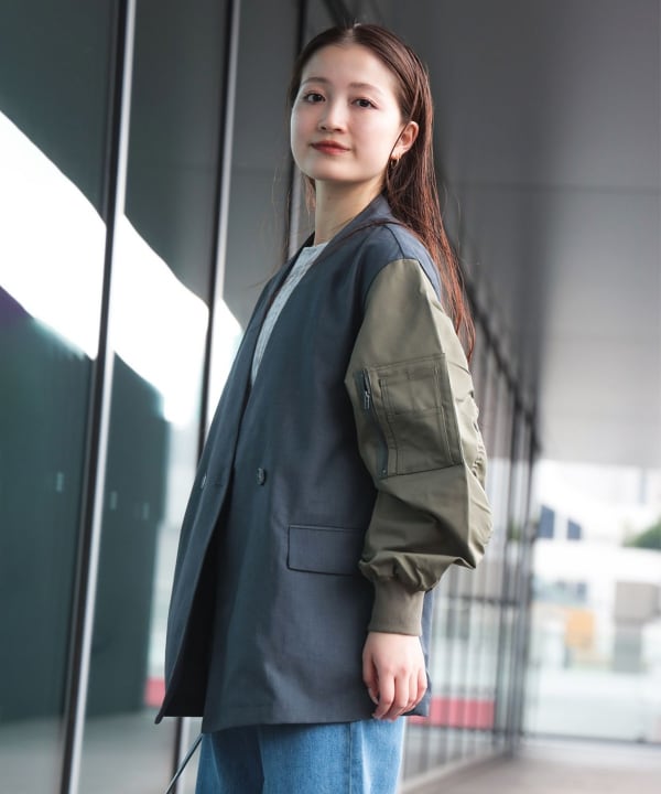 限定値引き【美品】BEAMS HEART インディゴ M ミリタリージャケット 限定値引き【美品】BEAMS HEART インディゴ M ミリタリージャケット