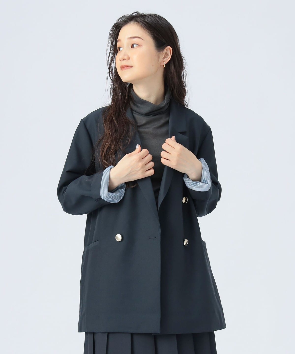 BEAMS HEART キャメルレザージャケット BEAMS HEART（ビームス ハート）フェイクレザー カーコート