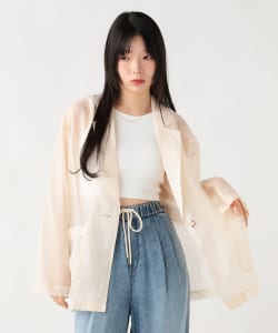 シアー ルーズ ジャケット