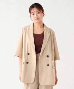 ヘザー ドライ ハーフスリーブ ジャケット(セットアップ対応）