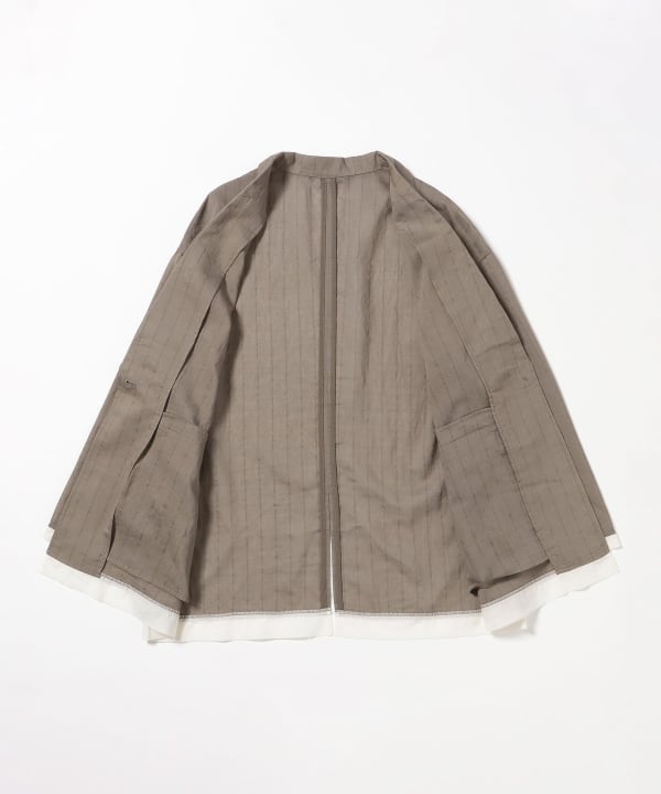 Layered sheer jacket