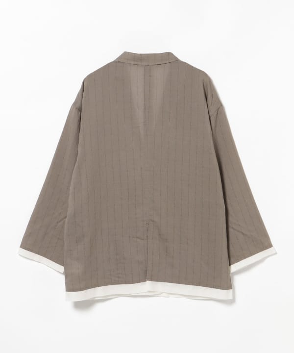 Layered sheer jacket