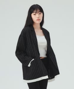 レイヤード シアー ジャケット