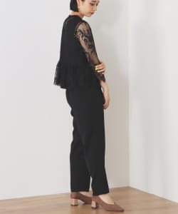 BEAMS HEART / レースブラウス パンツ 3点セット