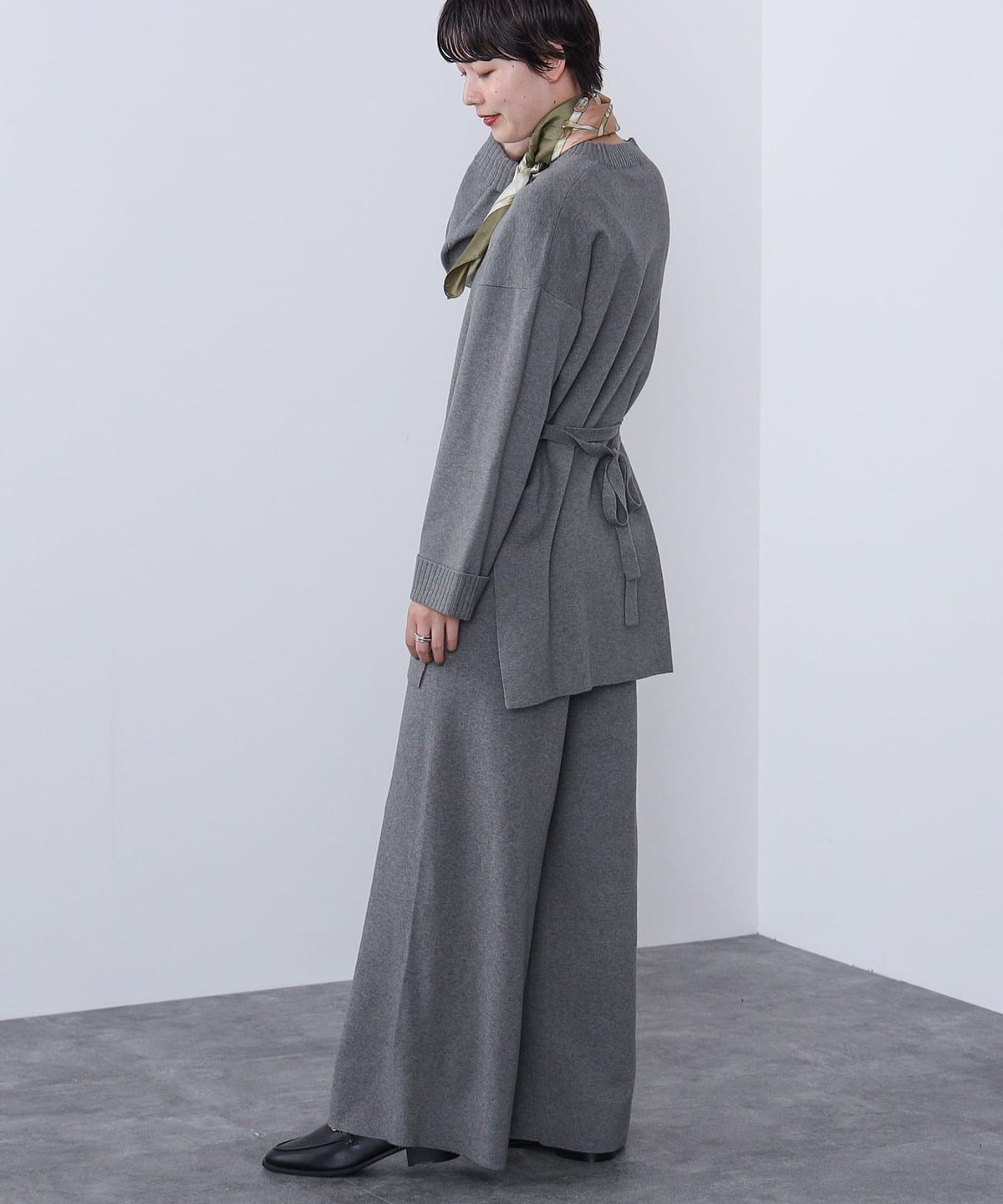 ウエストマーク パンツ セット パンツ WOMEN CHARCOAL GREY ONE SIZE ウエストマーク パンツ セット パンツ WOMEN CHARCOAL GREY ONE SIZE