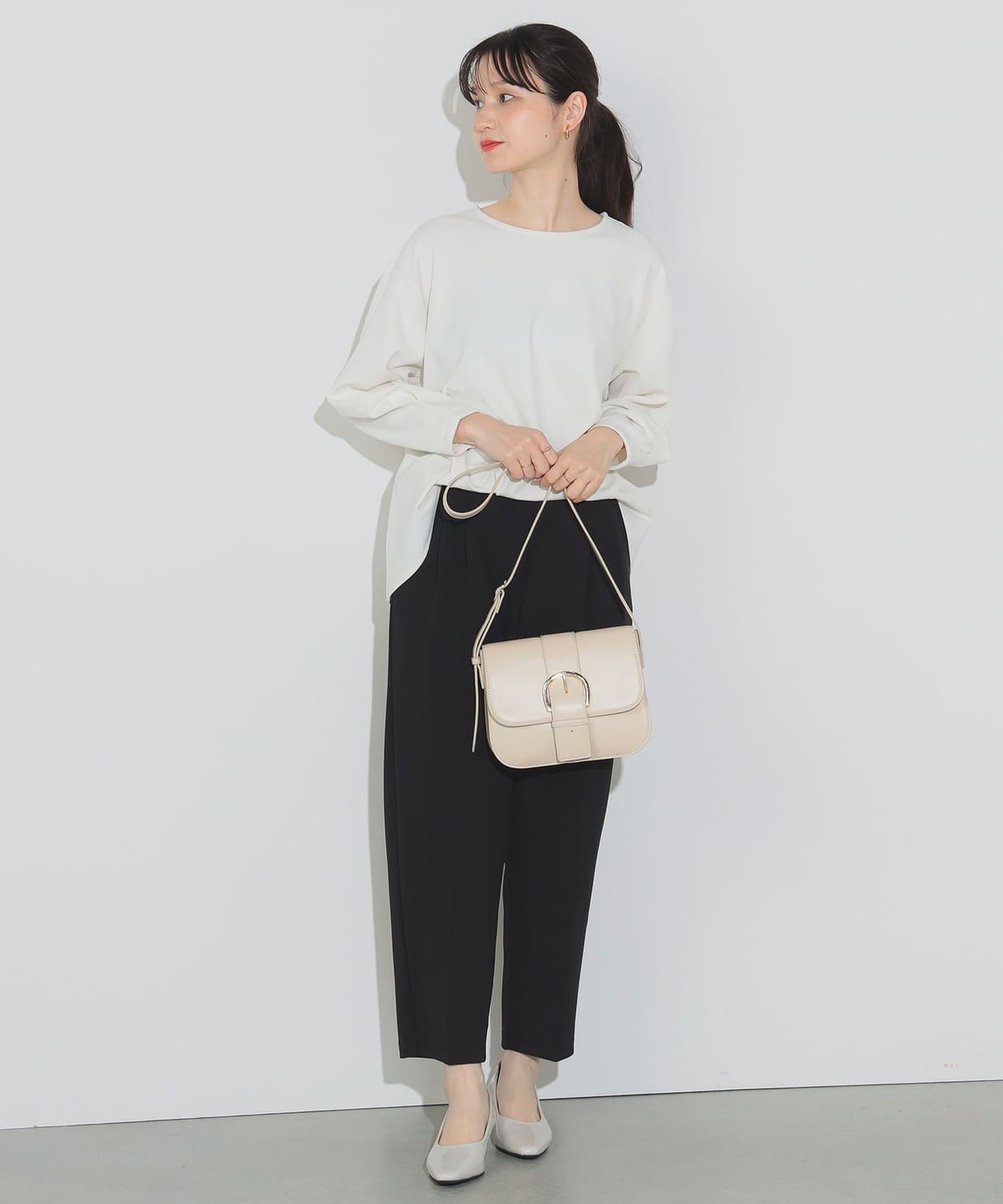 マルチ オールインワン パンツ WOMEN OFF WHITE×BLACK ONE SIZE マルチ オールインワン パンツ WOMEN OFF WHITE×BLACK ONE SIZE