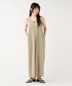 Vネック オールインワン