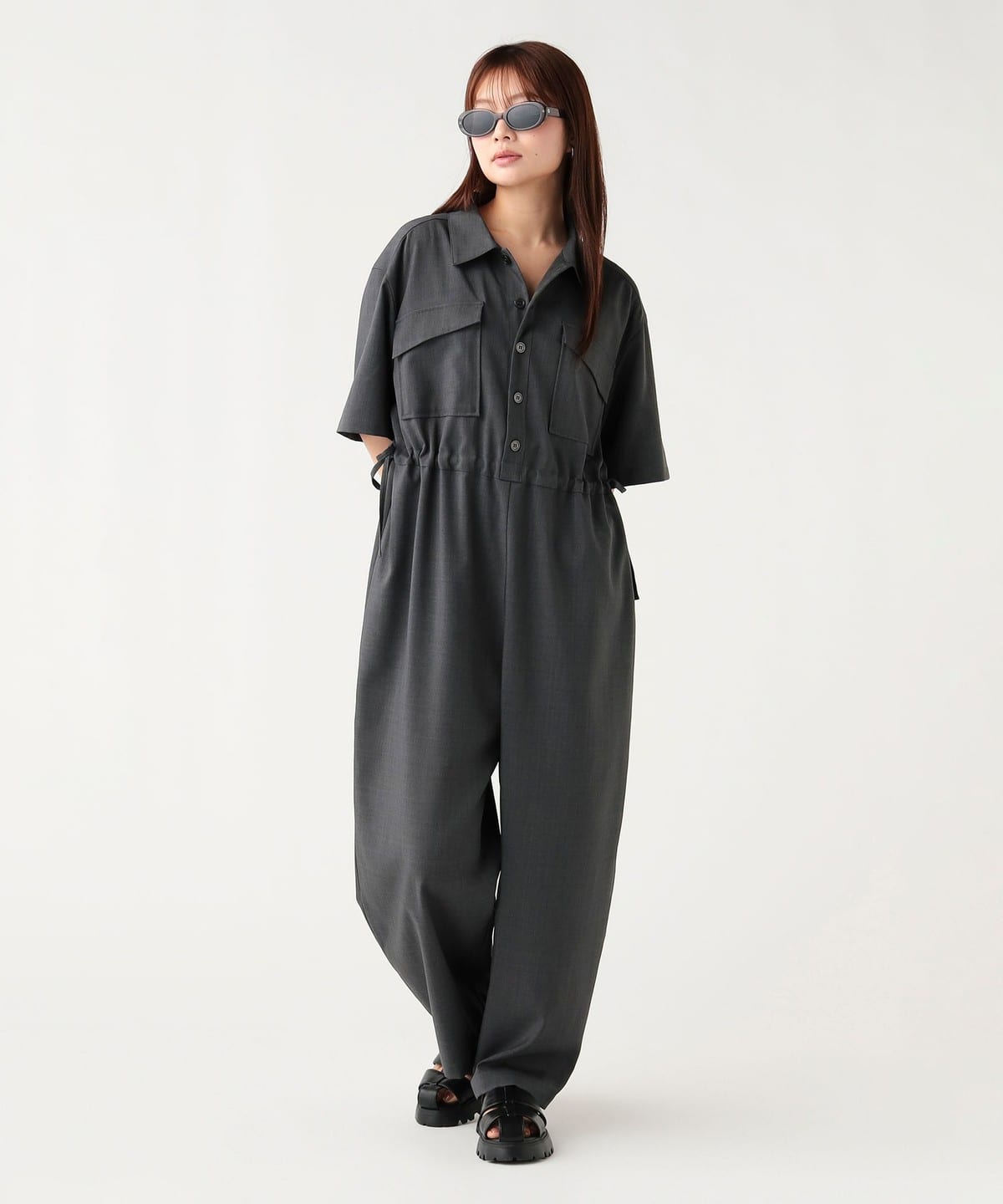 BEAMS HEART（ビームス ハート）ドロスト ジャンプ スーツ（パンツ