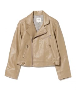BEAMS HEART / フェイクレザー ライダース