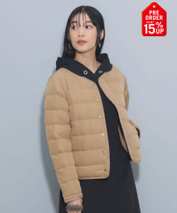 【+15%ポイントUP】フレンチ ショートダウンジャケット（S～L）