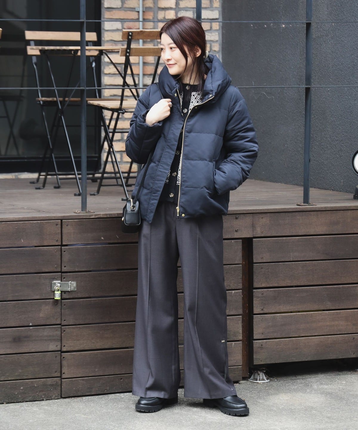 BEAMS HEART（ビームス ハート）ボリュームネック ダウン ジャケット