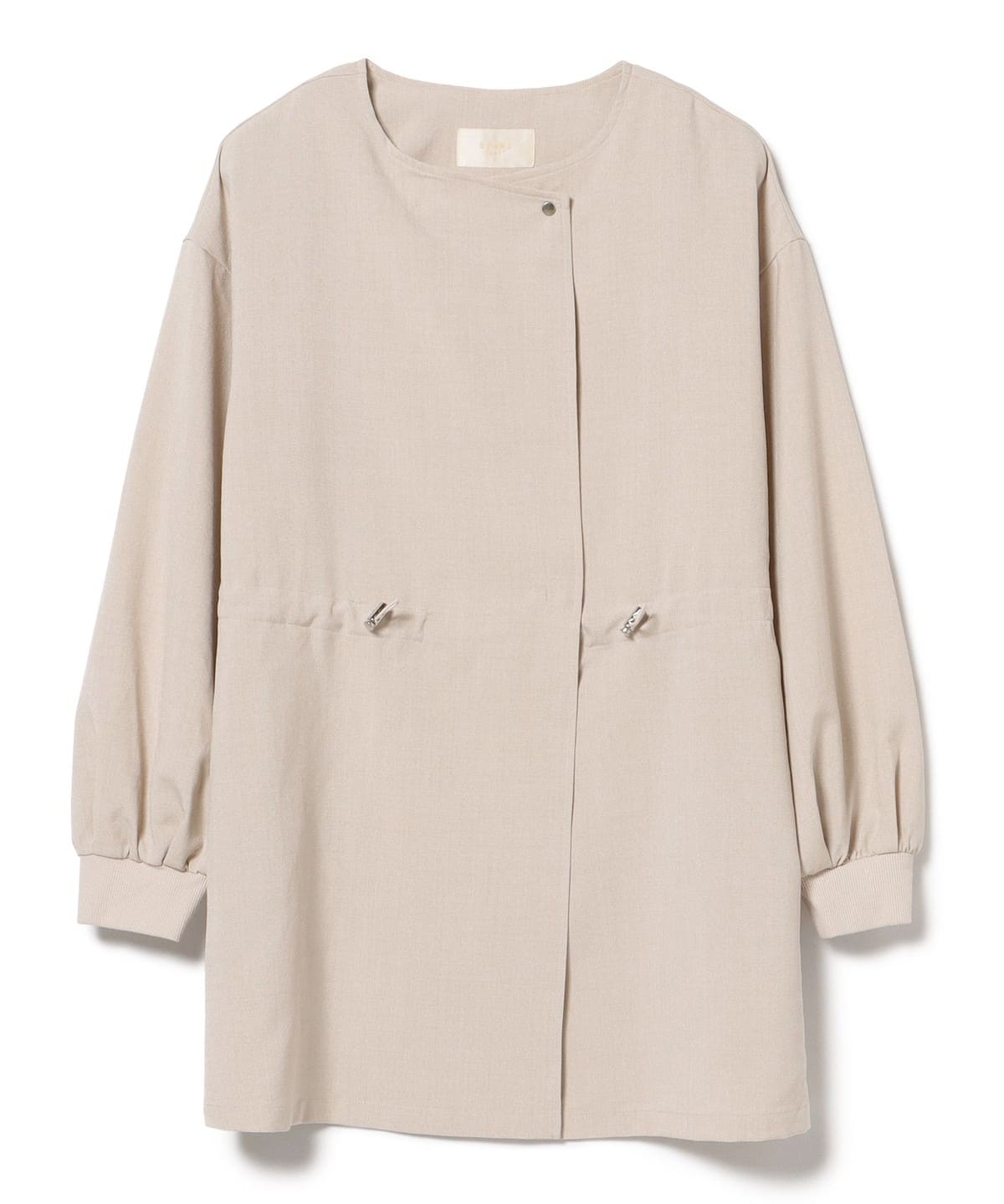 BEAMS HEART（ビームス ハート）ウエスト ドロスト ライトブルゾン