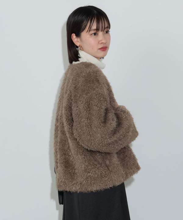 BEAMS HEART(ビームス ハート)フェイクファー ブルゾン BEAMS HEART(ビームス ハート)フェイクファー ブルゾン