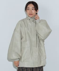 【TIME SALE商品】BEAMS HEART / 女裝 復古 合成皮 外套