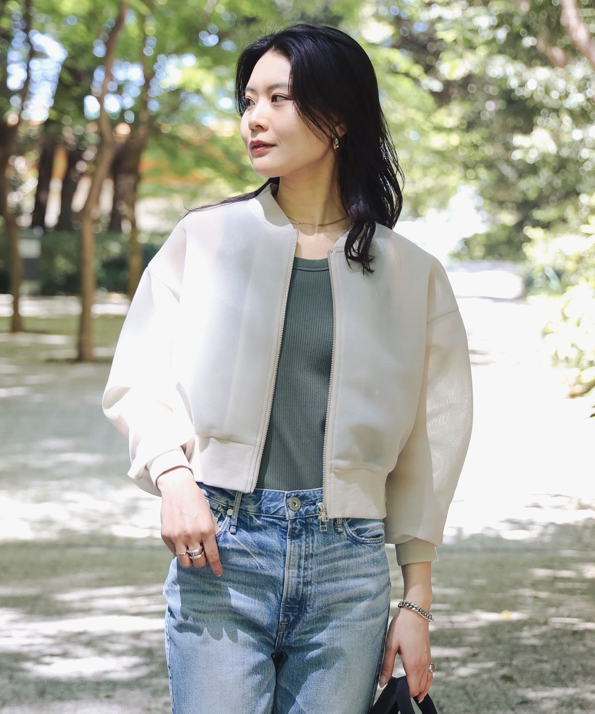 シアー ダンボール ブルゾン ブルゾン WOMEN BEIGE ONE SIZE シアー ダンボール ブルゾン ブルゾン WOMEN BEIGE ONE SIZE