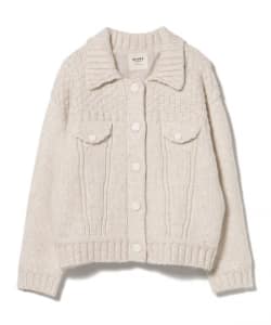 【+15%ポイントUP】Gジャン風 ニット ブルゾン