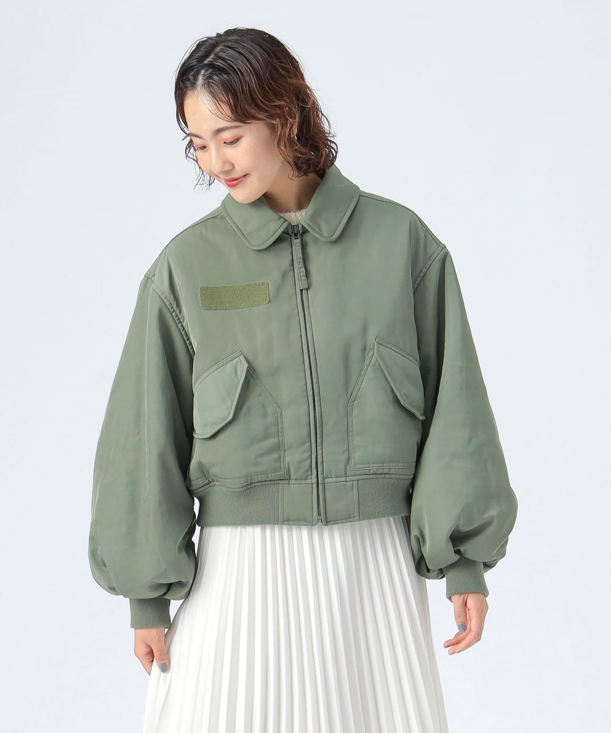 CWU フライト ジャケット ブルゾン WOMEN OLIVE ONE SIZE CWU フライト ジャケット ブルゾン WOMEN OLIVE ONE SIZE