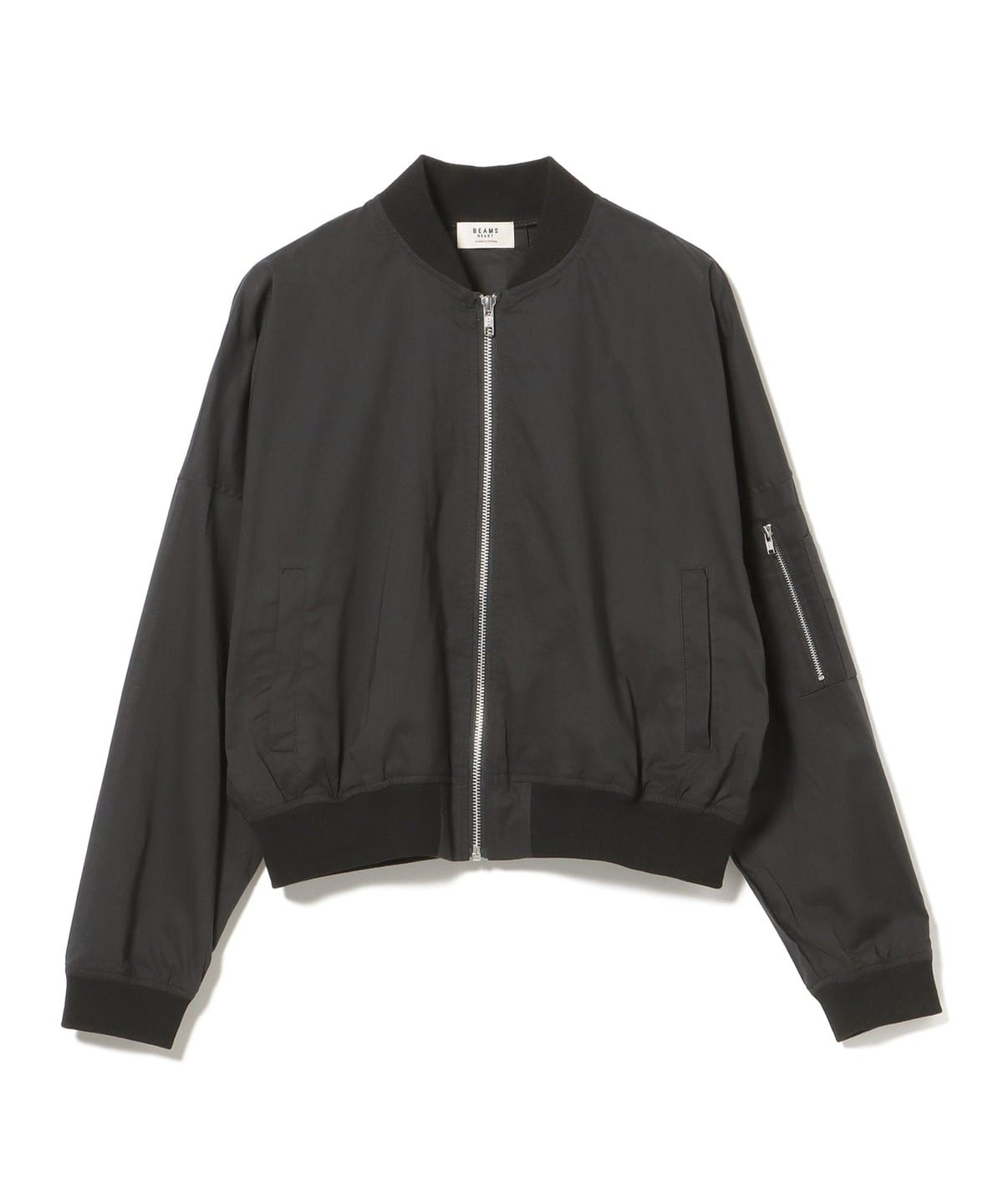 【BEAMS】 MA-1 short length BEAMS HEART（ビームス ハート）コットン ショート MA-1（ブルゾン