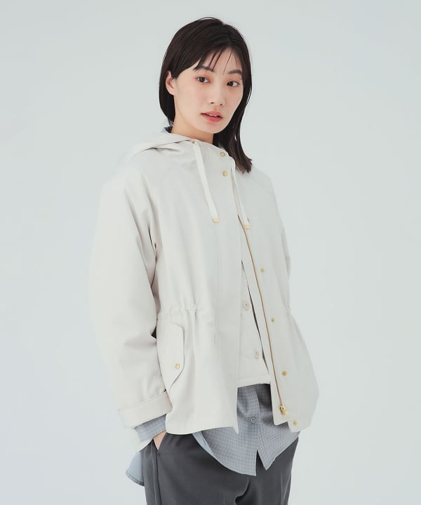 キルティングライナー付き モッズ コート 風を通しにくい二重仕様で防寒対策も◎ [H：168cm]