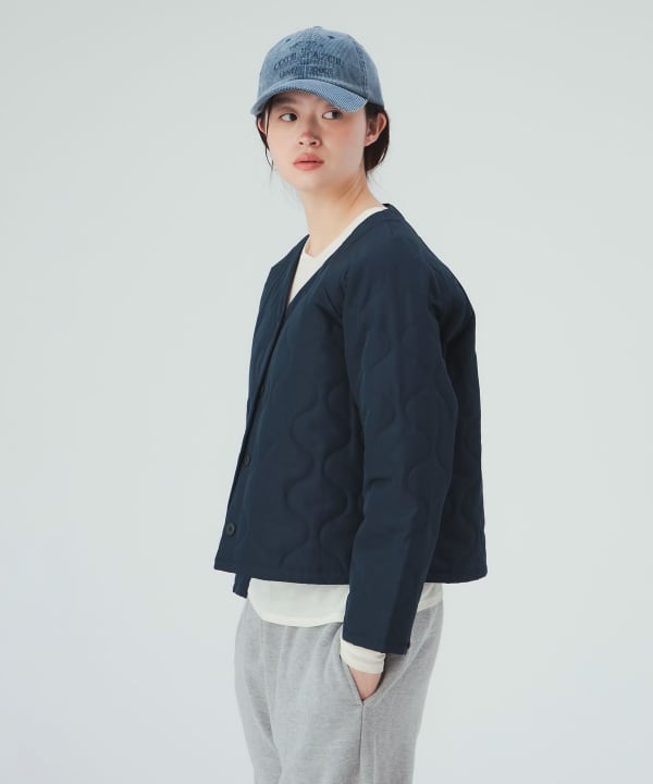 キルティングライナー付き モッズ コート [H：171cm]