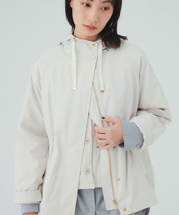 キルティングライナー付き モッズ コート [H：168cm]