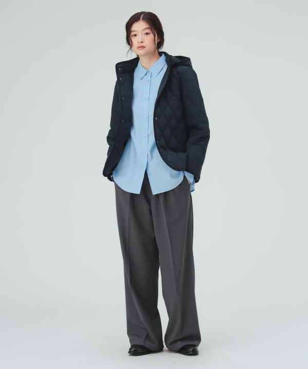 【10%OFFクーポン対象】フード キルティング ブルゾン [H：171cm Size：M]