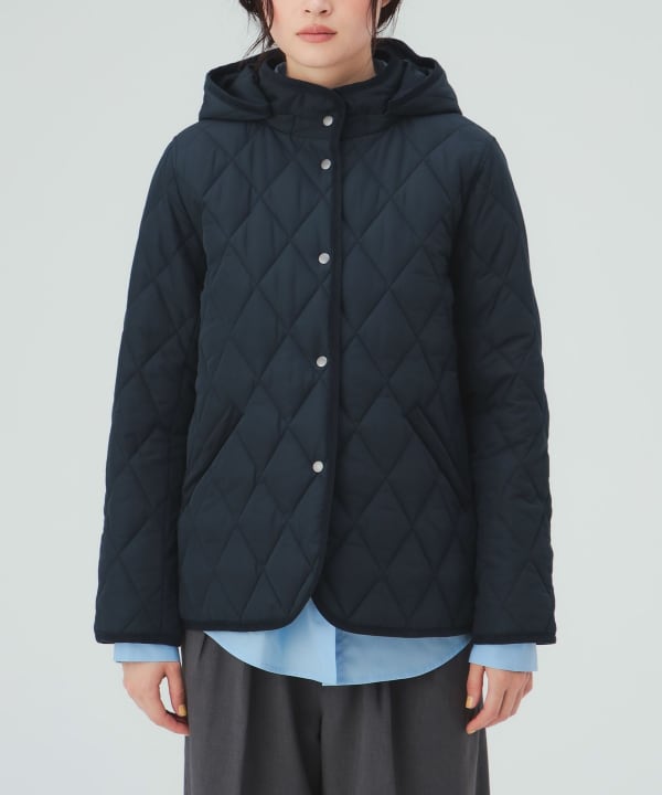 【10%OFFクーポン対象】フード キルティング ブルゾン [H：171cm Size：M]