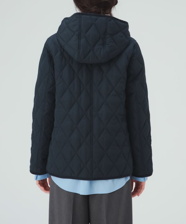 【10%OFFクーポン対象】フード キルティング ブルゾン [H：171cm Size：M]
