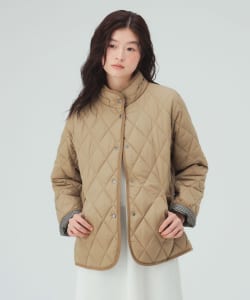 【10%OFFクーポン対象】フード キルティング ブルゾン