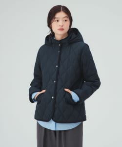 【10%OFFクーポン対象】フード キルティング ブルゾン