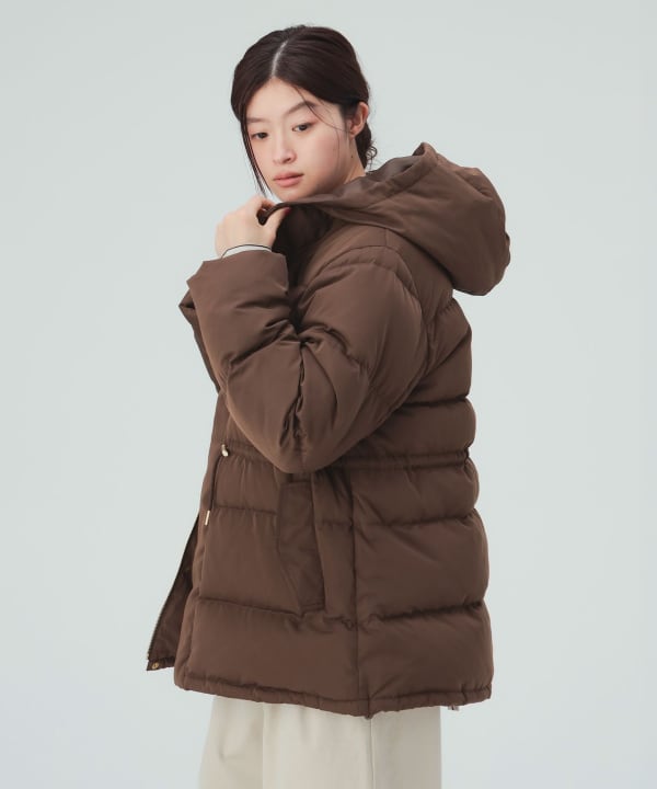 【10%OFFクーポン対象】河田フェザー ミドル ダウンコート [H：171cm Size：M]
