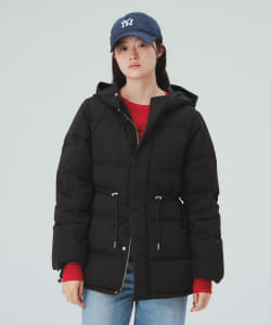 【10%OFFクーポン対象】河田フェザー ミドル ダウンコート