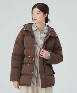 【10%OFFクーポン対象】河田フェザー ミドル ダウンコート