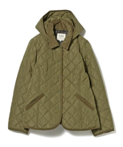 BEAMS HEART/ フード キルティング ブルゾン