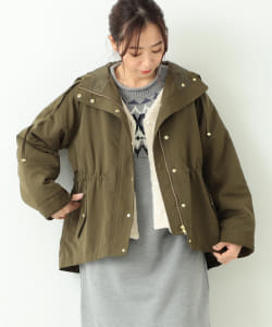 BEAMS HEART / ボアライナー付き モッズブルゾン