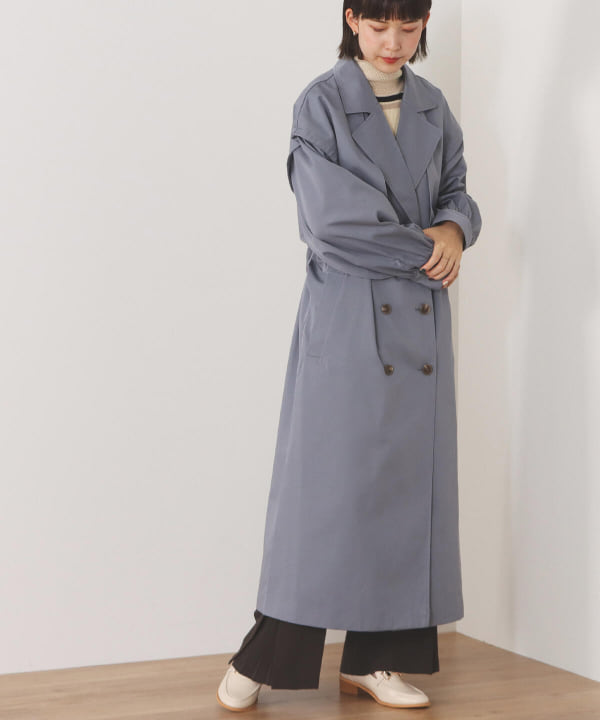 BEAMS HEART BEAMS HEART Outlet] BEAMS HEART / Big trench coat ...