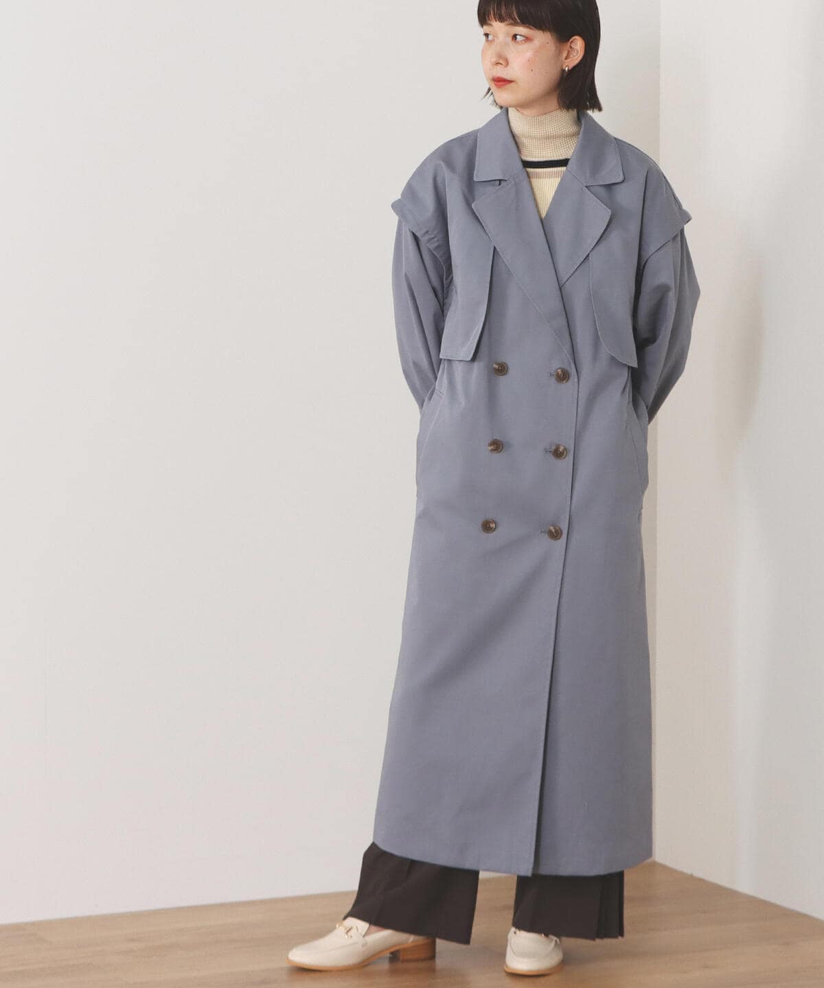 [Outlet] BEAMS HEART / Big Trench Coat